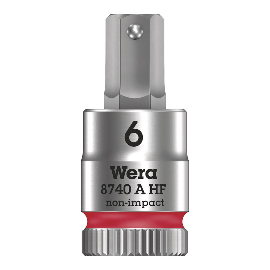 Ratchets and Bits Wera Wera 8740 A HF Bit 1/4" - 6mm x 28mm Light Slate Gray