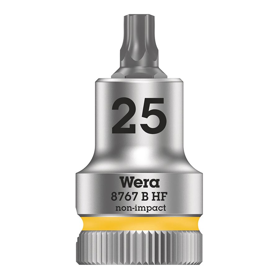 Ratchets and Bits Wera Wera 8767 B HF Torx Bit 3/8" - T25 x 35mm Light Slate Gray