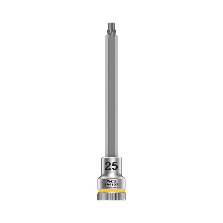 Ratchets and Bits Wera Wera 8767 B HF Torx Bit 3/8" - T25 107mm Dark Gray