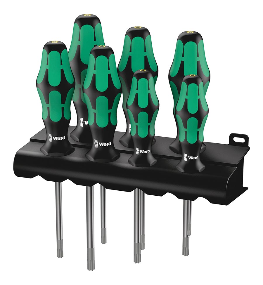 Screwdrivers Wera Wera 367/7 HF Torx Screwdriver Set Dark Slate Gray