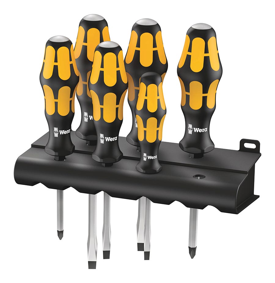 Screwdrivers Wera Wera 932/6 Screwdriver Set Dark Slate Gray