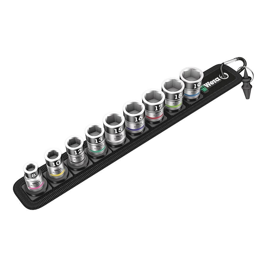 Ratchets and Bits Wera Wera Belt B 1 Zyklop Bit Socket 3/8" HF Dark Slate Gray