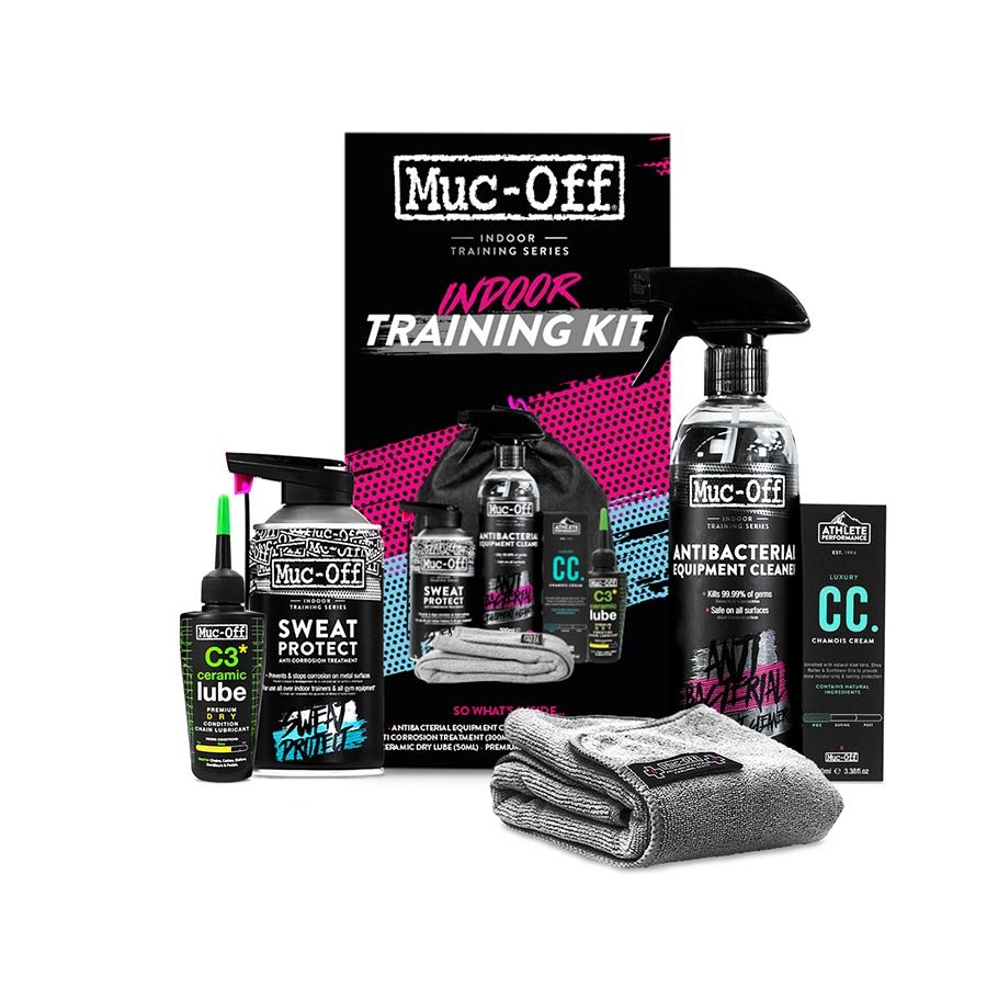 Trainer Parts & Accessories Muc-Off Muc-Off Indoor Training Kit Gray