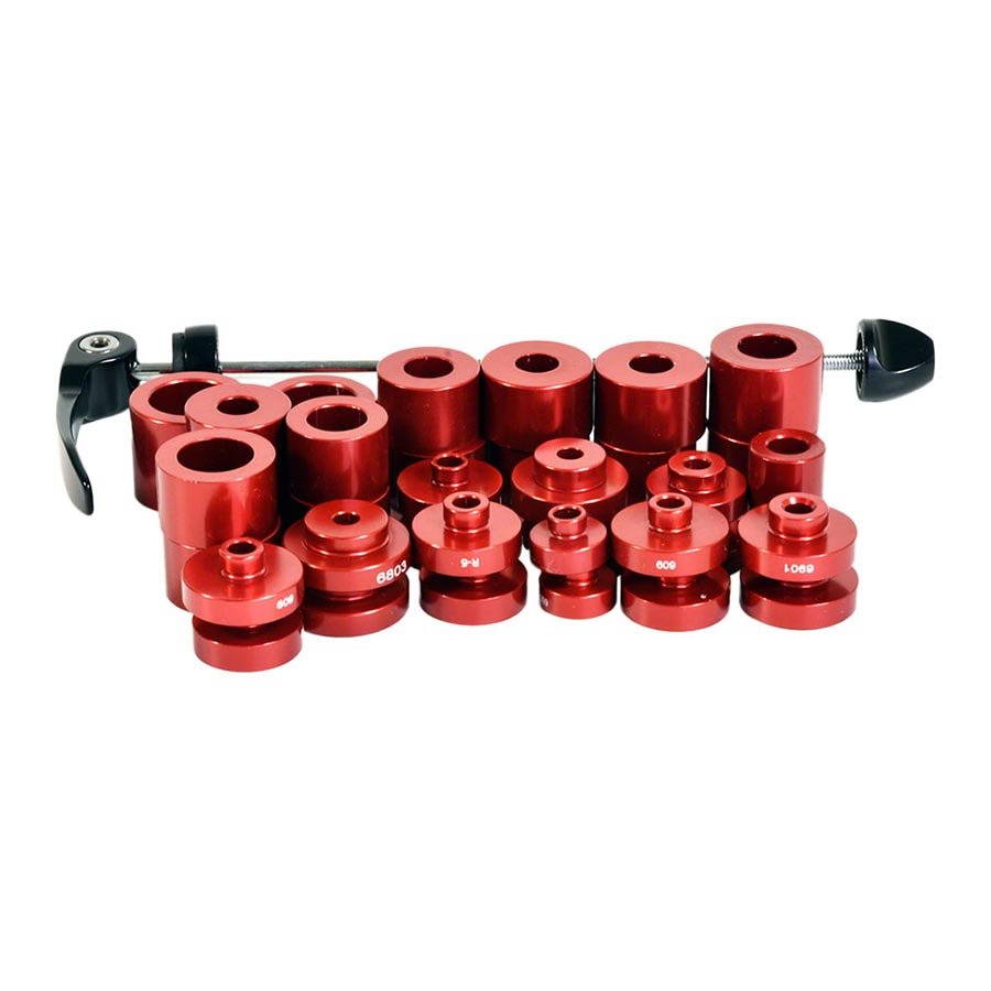 Bearing Tools Wheels Manufacturing Wheels Manufacturing Hub Bearing Press Pro Kit Black