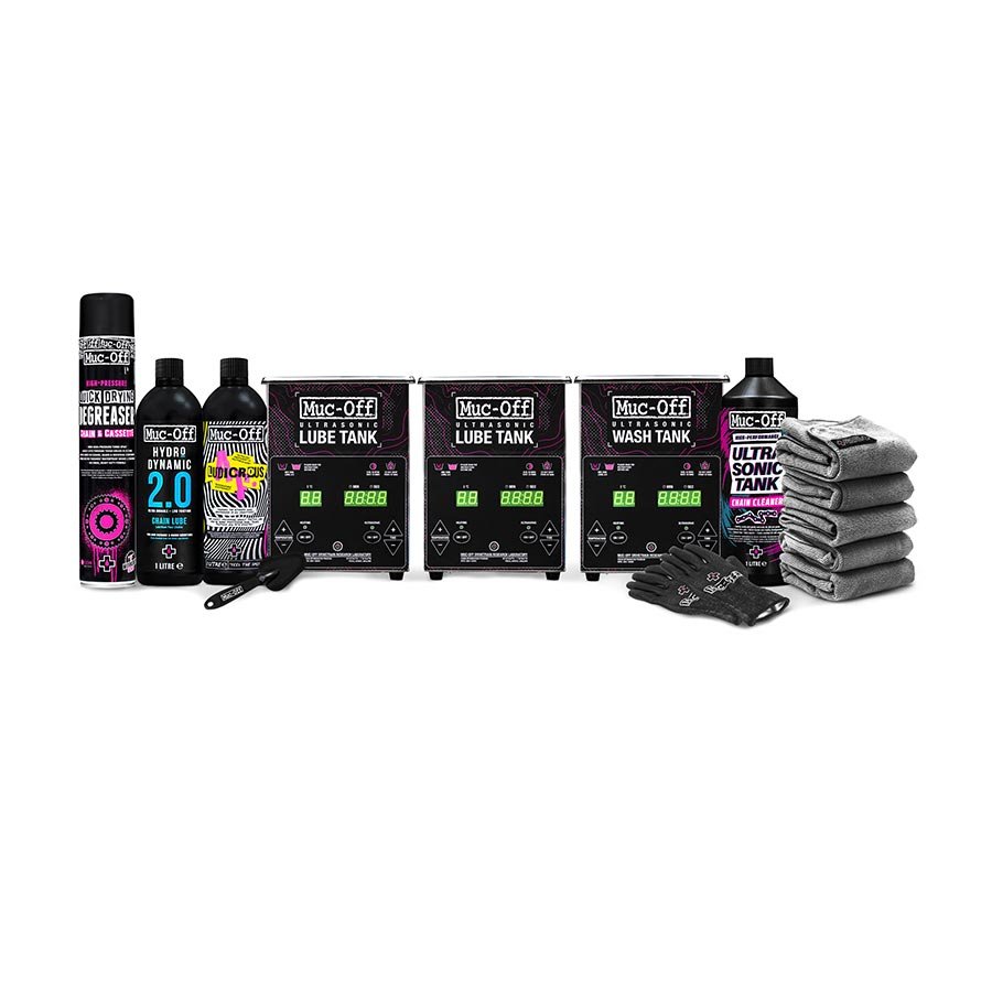 Cleaning Tools Muc-Off Muc-Off Ultrasonic Optimization Bundle Gray