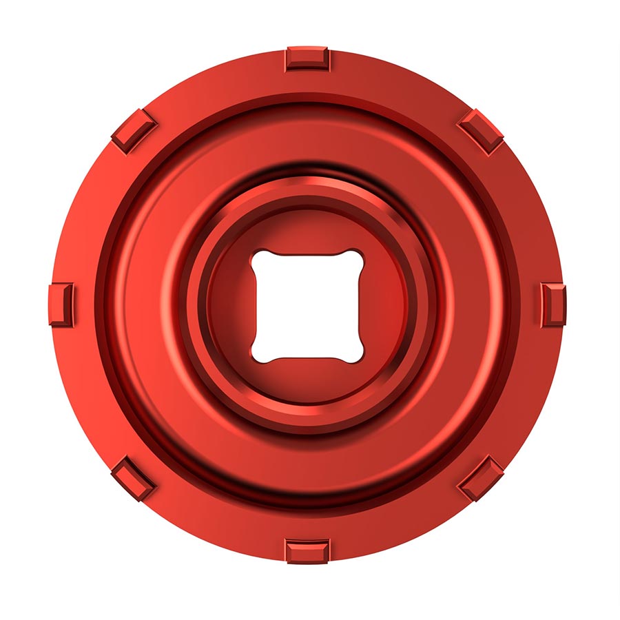 Ebike Tools Wheels Manufacturing Wheels Manufacturing Ebike Lockring Socket - Gen 1 Bosch 60mm Firebrick