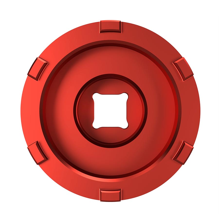 Ebike Tools Wheels Manufacturing Wheels Manufacturing Ebike Lockring Socket - Panasonic 62mm Firebrick