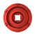 Ebike Tools Wheels Manufacturing Wheels Manufacturing Ebike Lockring Socket - Panasonic 62mm Firebrick
