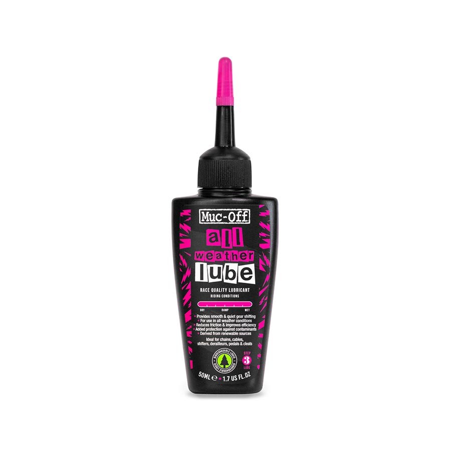 Degreaser / Cleaner Muc-Off Muc-Off All Weather Lube - 50ml Pale Violet Red