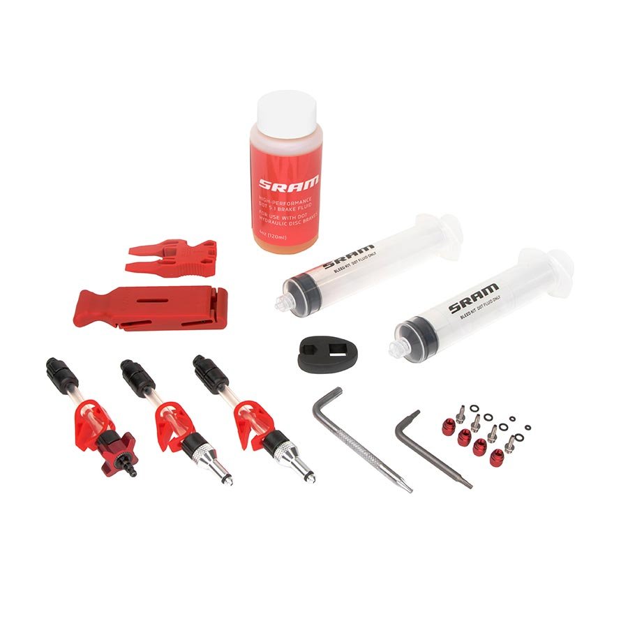 Brake Tools SRAM SRAM Standard DOT V2 Hydraulic Brake Bleed Kit - X0/ XX/ Guide/Level/Code/HydroRoad/G2 Dark Slate Gray