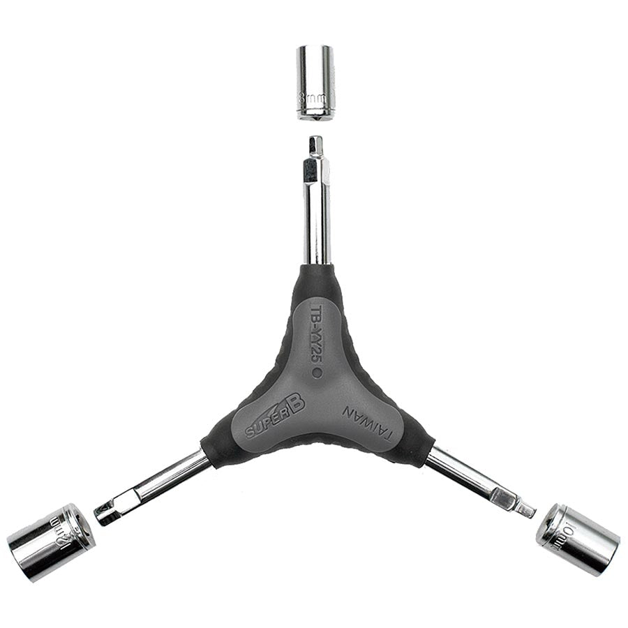 Super-B TB-YY 25 Y Wrench Box 8 10 12mm Hex 4 5 6mm