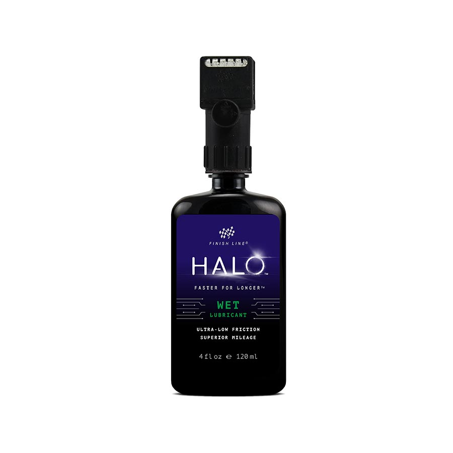 Finish Line HALO Wet Lube Bottle and Tool Set - 4oz