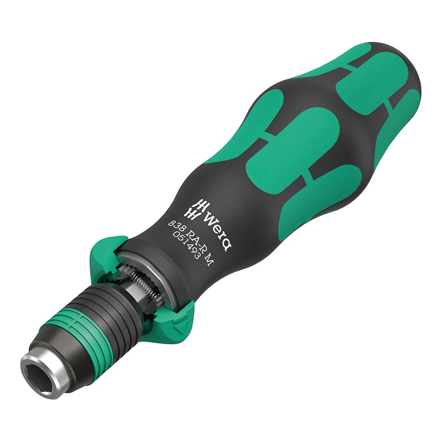 Screwdrivers Wera Wera 838 RA-R Bitholding Ratcheting Screwdriver Dark Slate Gray