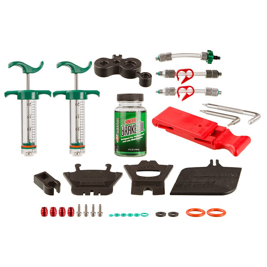 Disc Brake Tools SRAM SRAM Pro Mineral Oil V3 Bleed Kit With Oil Dim Gray