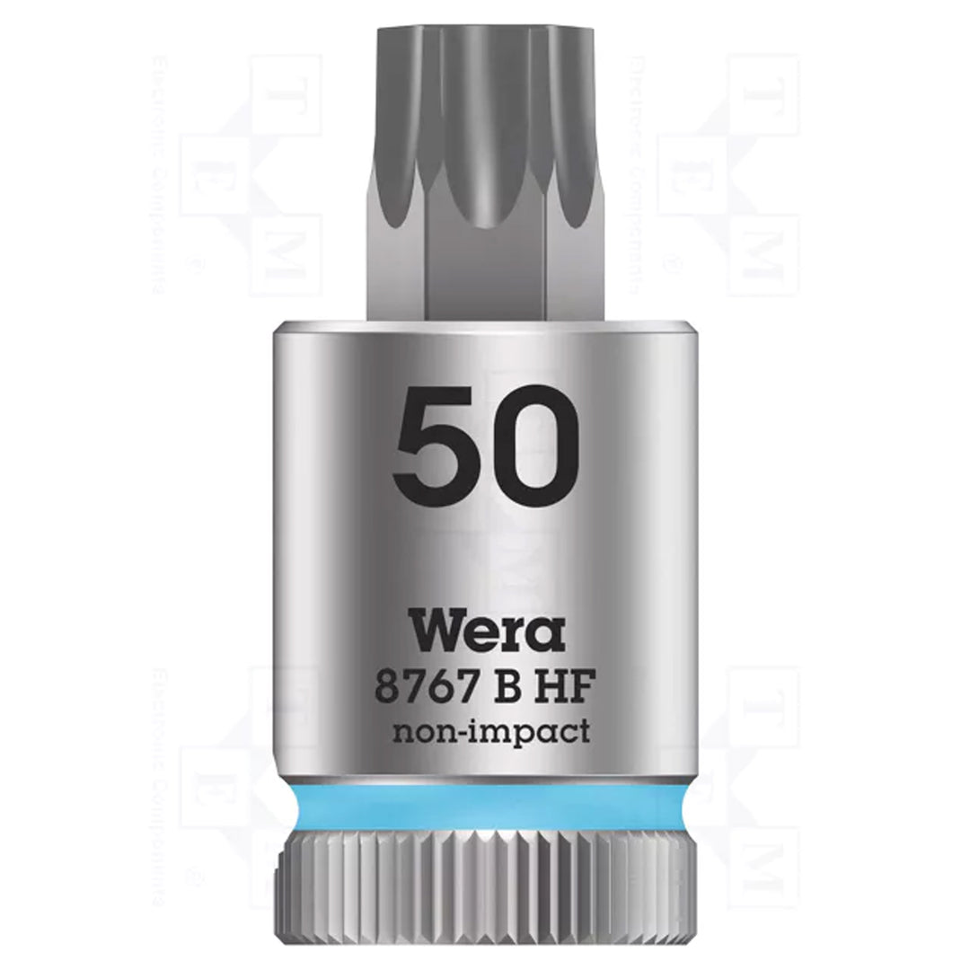 Wera Tool 8767 B HF Torx Zyklop 3/8" Drive Torx Bit Socket T50