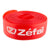Rim Accessories Zefal Zefal Soft PVC Rim Tape 26` 18mm Red Zefal Single PVC Orange Red