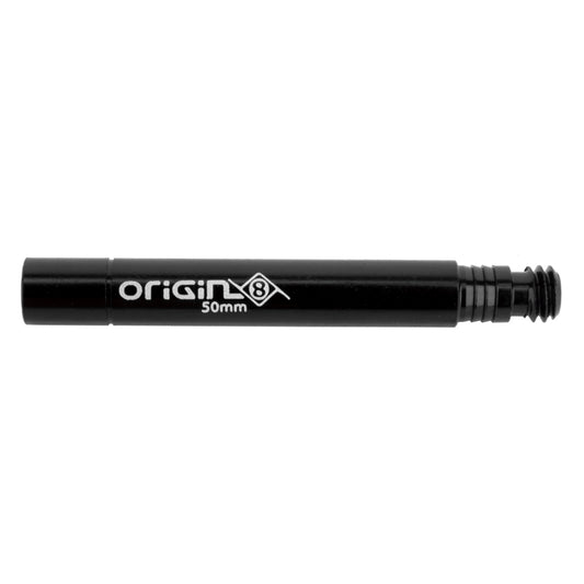 Valve Caps & Parts Origin8 Origin8 External Valve Extender External 50mm AL6061 Black Dark Slate Gray