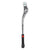 Kickstands Sunlite Sunlite Quick Adjust Center Mount Kickstand Center 24-29` Adjustable Alloy Silver Dark Slate Gray