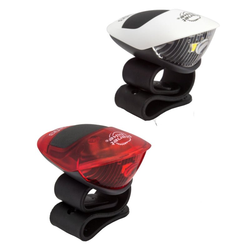 Lights Planet Bike Planet Bike Spok Headlight/Taillight Set Dark Slate Gray
