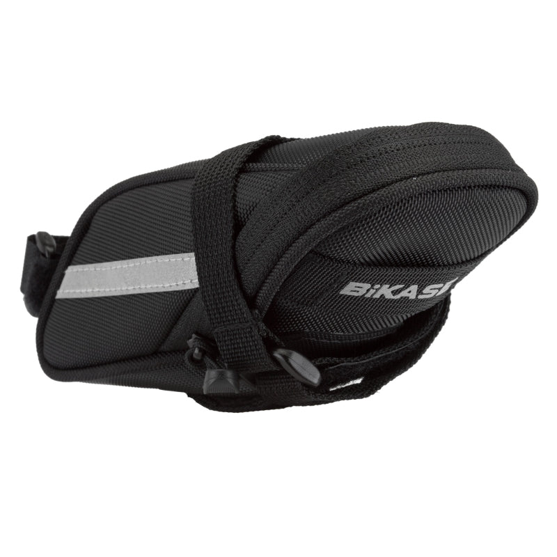 Bags Bikase Bikase Momentum Seat Bag Velcro Straps 8.5x3x3.5` 50 c.i. Black Dark Slate Gray