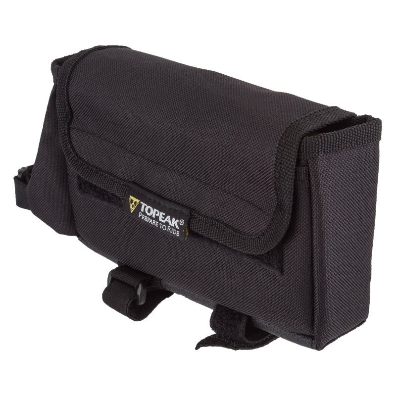 Top Tube & Down Tube Packs Topeak Topeak Tribag Top Tube Bag - Large with Rain Cover Dark Slate Gray