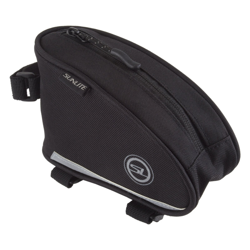 Bags Sunlite Sunlite Top Tube Bento Velcro Straps 6.7x2.4x3.9` 50 c.i. Black Dark Slate Gray