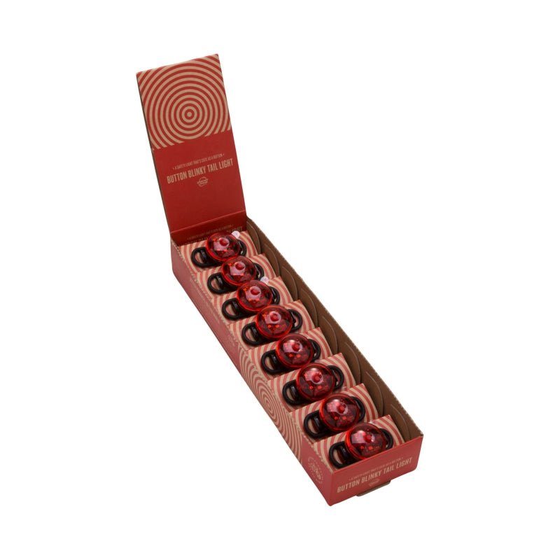 Lights Planet Bike Planet Bike Button Blinky Taillight: Box of 8 Sienna