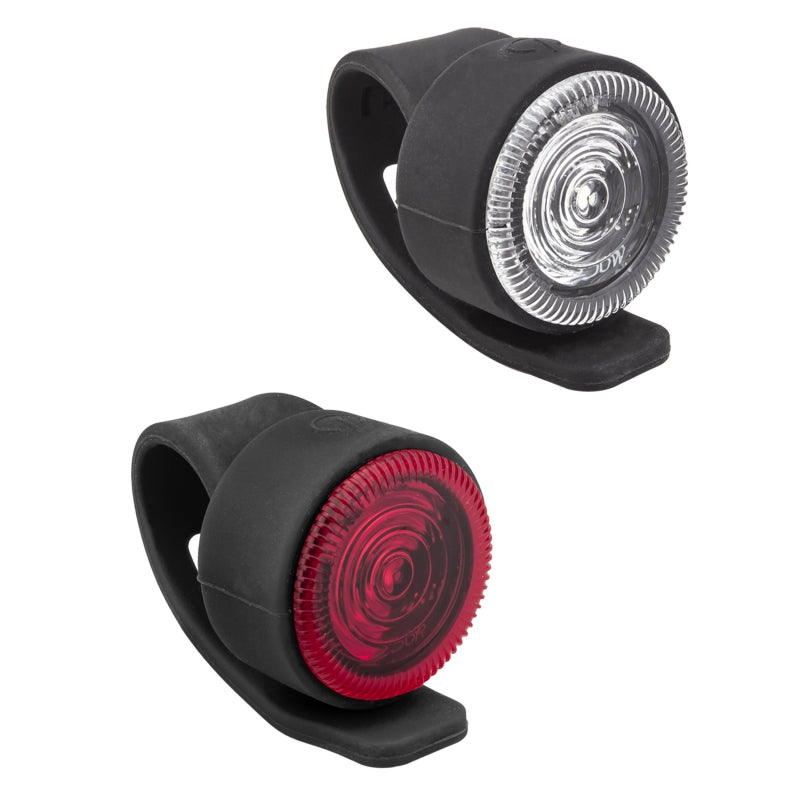 Sunlite Dot Combo Light Black 3F/3R Combo Silicone Strap 12/6