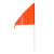 Safety Sunlite Sunlite Safety Flag Orange Red