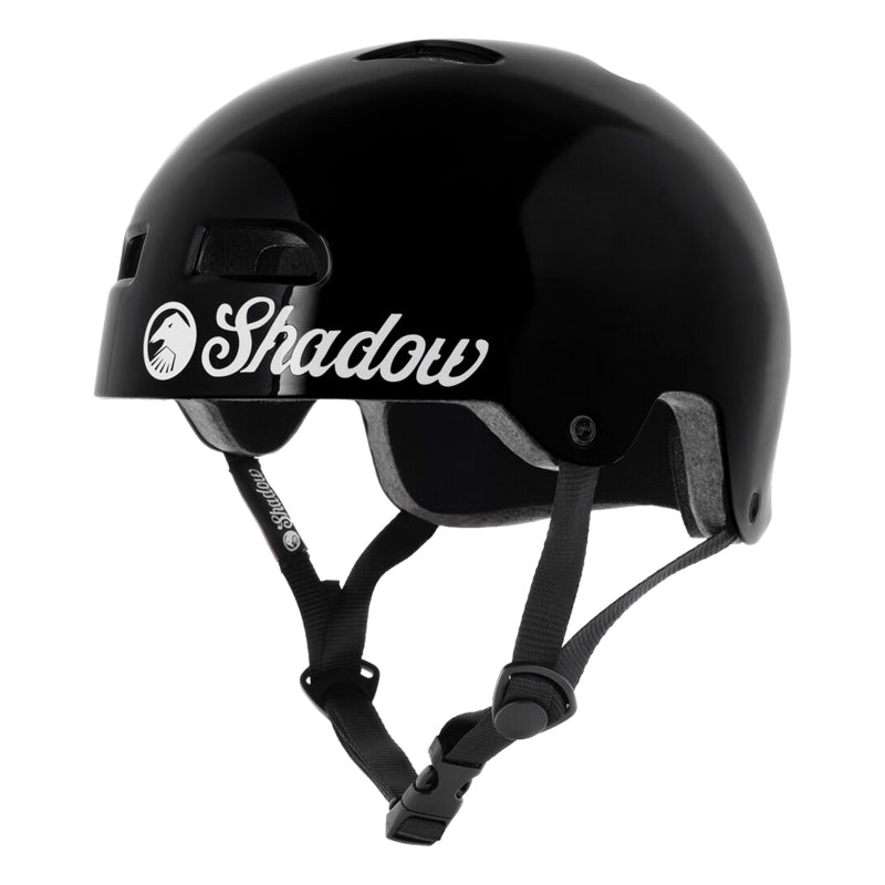 Helmets The Shadow Conspiracy The shadow conspiracy Classic Helmet  BMX/Skate ABS Hardshell Gloss Black 10 Black