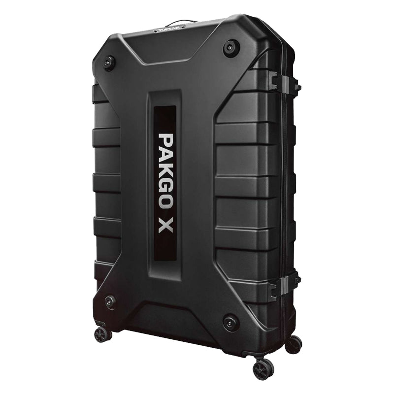 Bags Topeak Topeak PakGo X Road/Tri Bike Case  50`x33.5`x13.8` Black Dark Slate Gray