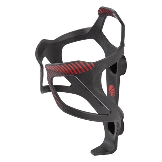Hydration Origin8 Origin8 Carbon Composite Klutch Cage Standard Carbon Composite Black/Red Braze-on Dark Slate Gray