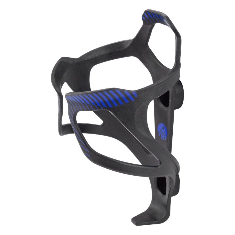 Hydration Origin8 Origin8 Carbon Composite Klutch Cage Standard Carbon Composite Black/Blue Braze-on Dark Slate Gray
