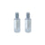 Training Wheels Sunlite Sunlite Replacement Axle Extender  Pair Silver 3/8x24Tx50mm Gray