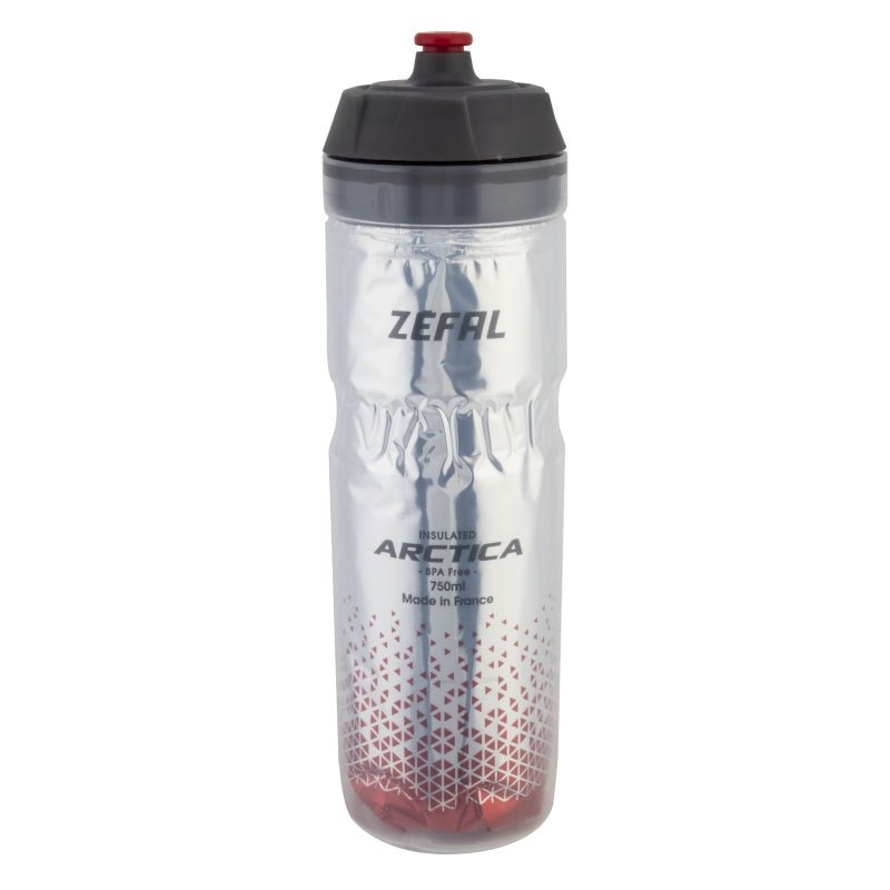 Hydration Zefal Zefal Arctica Insulated Silver/Red 25oz Gray