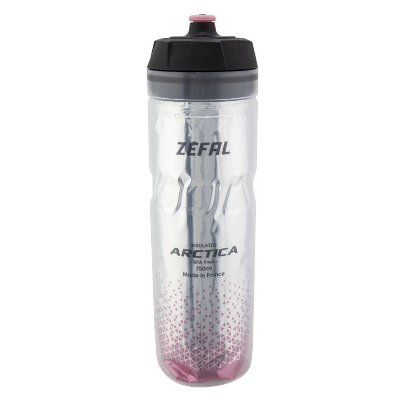 Hydration Zefal Zefal Arctica Insulated Silver/Pink 25oz Light Gray