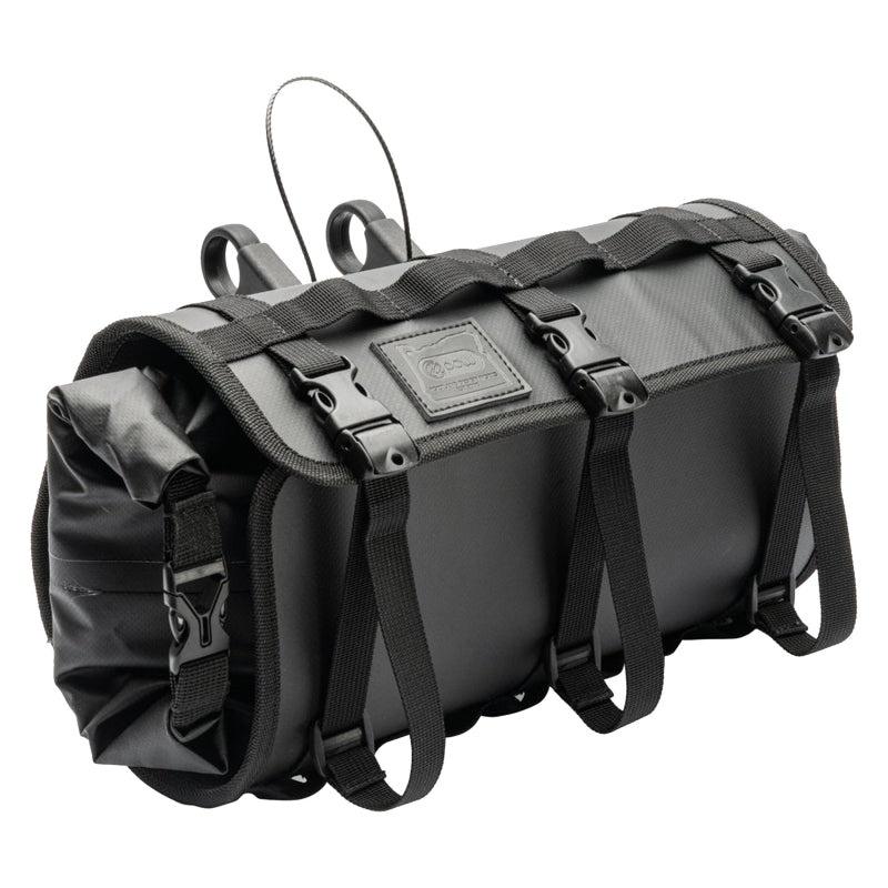 Handlebar Bags Portland Design Works Portland Design Works Gear Belly Handlebar Bag and Harness: Black Dark Slate Gray