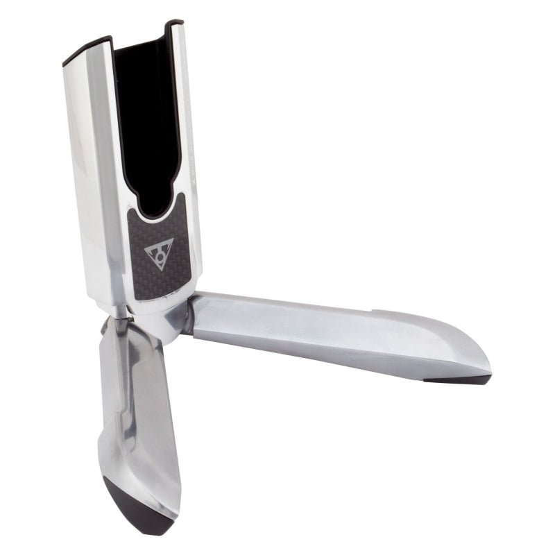 Storage Topeak Topeak Flash Stand Slim Crank arm Road Bikes 30.8lbs Aluminum Silver Light Gray