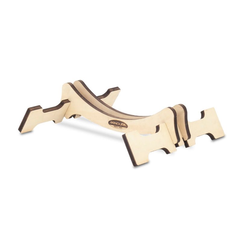 Storage Minoura Minoura Wood Stand  Wood Natural Bisque