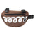 Bags Snack! Snack! Cupcake Frame Bag Velcro Straps 8x5x1.5` 60 c.i. Brown Dim Gray