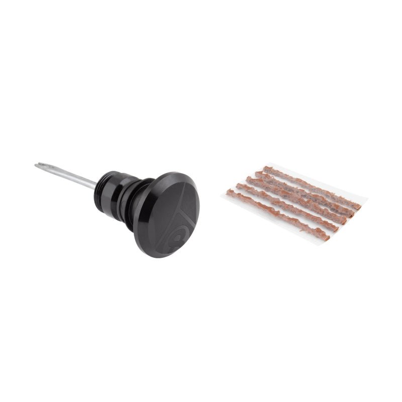 Patch Origin8 Origin8 Road Bar End Tubeless Tire Repair Kit  Road Tool- Plugs Black Slate Gray