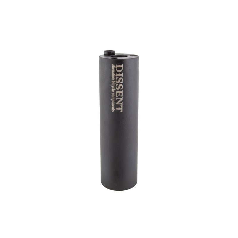Axle Pegs Alienation Alienation Dissent Axle Peg 14mm - 3/8` Black 1.25` Chromoly 4.5` Dim Gray