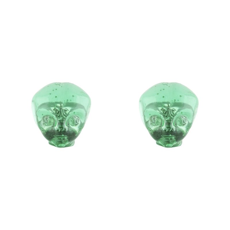 Valve Caps & Parts Alienation Alienation E.T. Valve Caps Alien Head Green SV Dark Sea Green