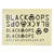 Black ops Sticker Packs 29` Desert Tan