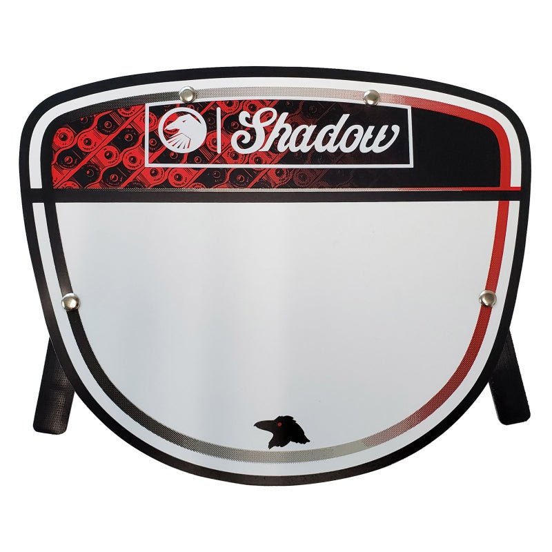 Number Plates The Shadow Conspiracy The shadow conspiracy Interlock Number Plate  White/Black/Red Black