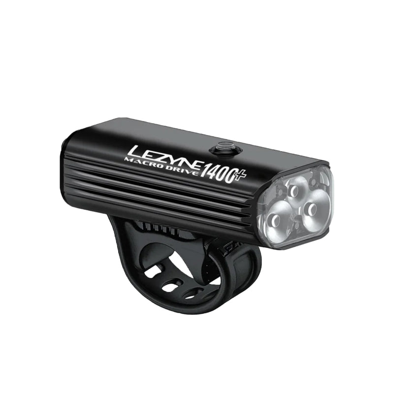Lights Lezyne Lezyne Macro Drive 1400+ Headlight - Black Dark Slate Gray