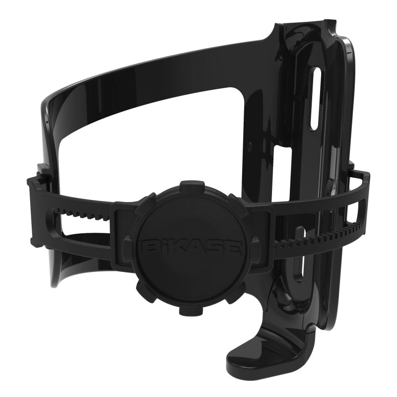 Hydration Bikase Bikase Sidewinder ABC Adjustable Drink Holder Universal Side Load Composite Black Adjustable Braze-on Dark Slate Gray