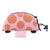 Snack! Mushroom Frame Bag Velcro Straps 8x5x1.5` 60 c.i. Pink Pastel