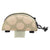 Bags Snack! Snack! Mushroom Frame Bag Velcro Straps 8x5x1.5` 60 c.i. Green Pastel Tan
