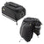 Rack Bag Topeak Topeak MTS Trunk Bag DXP Rack Bag Expandable Panniers - Strap Mount BLK Dark Slate Gray